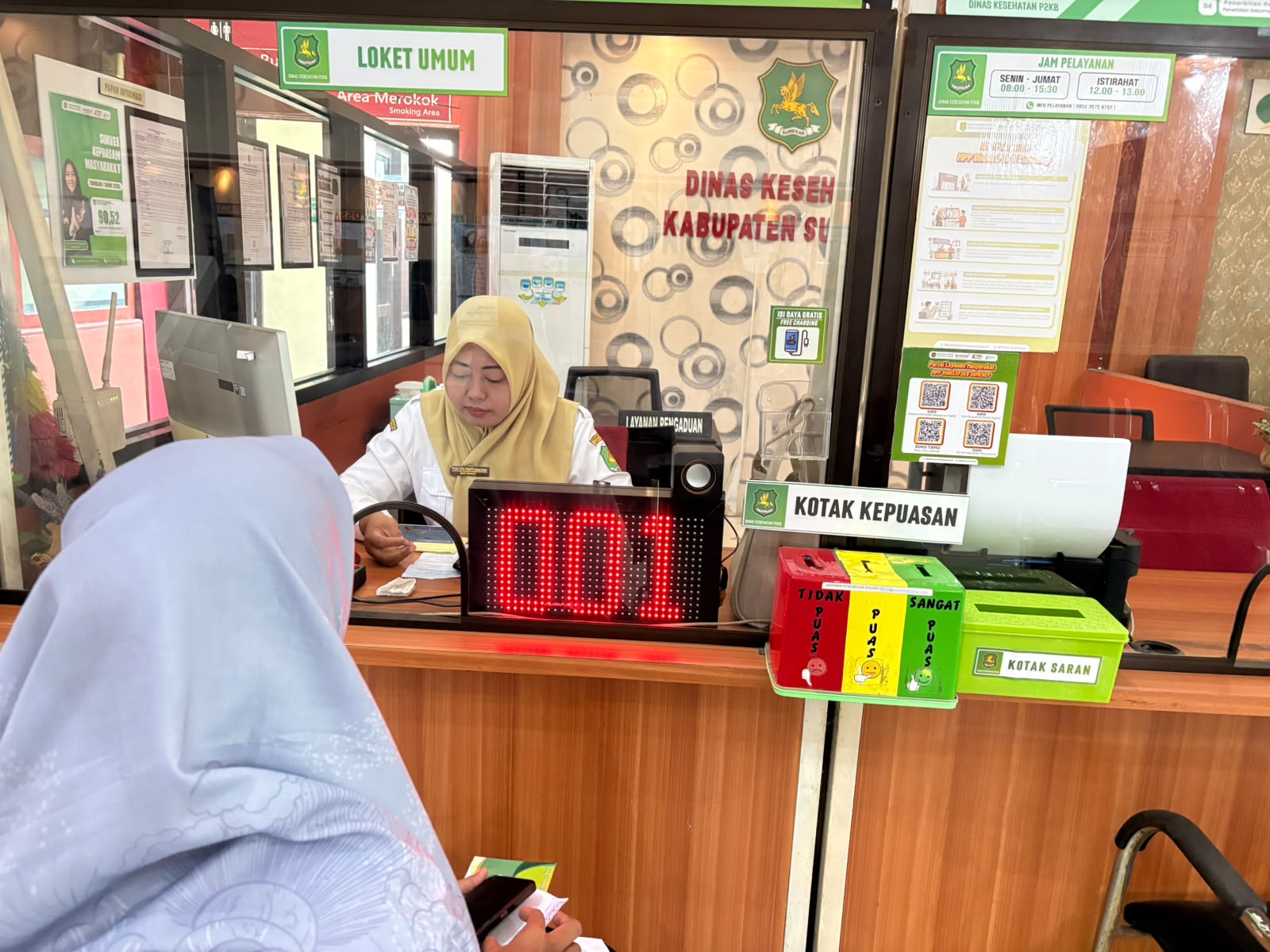 pemberian layanan konsultasi reaktivasi UHC
